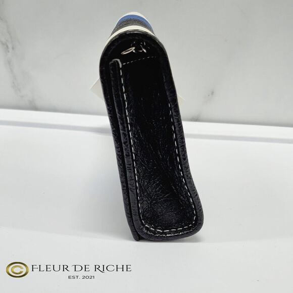 Women's Balenciaga Agneau Arena Multicolor Bazar Shoulder Bag Blue 516460 - Picture 3 of 8